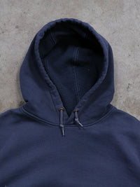 2000S NAVY BLUE CARHARTT HOODED SWEATSHIRT
