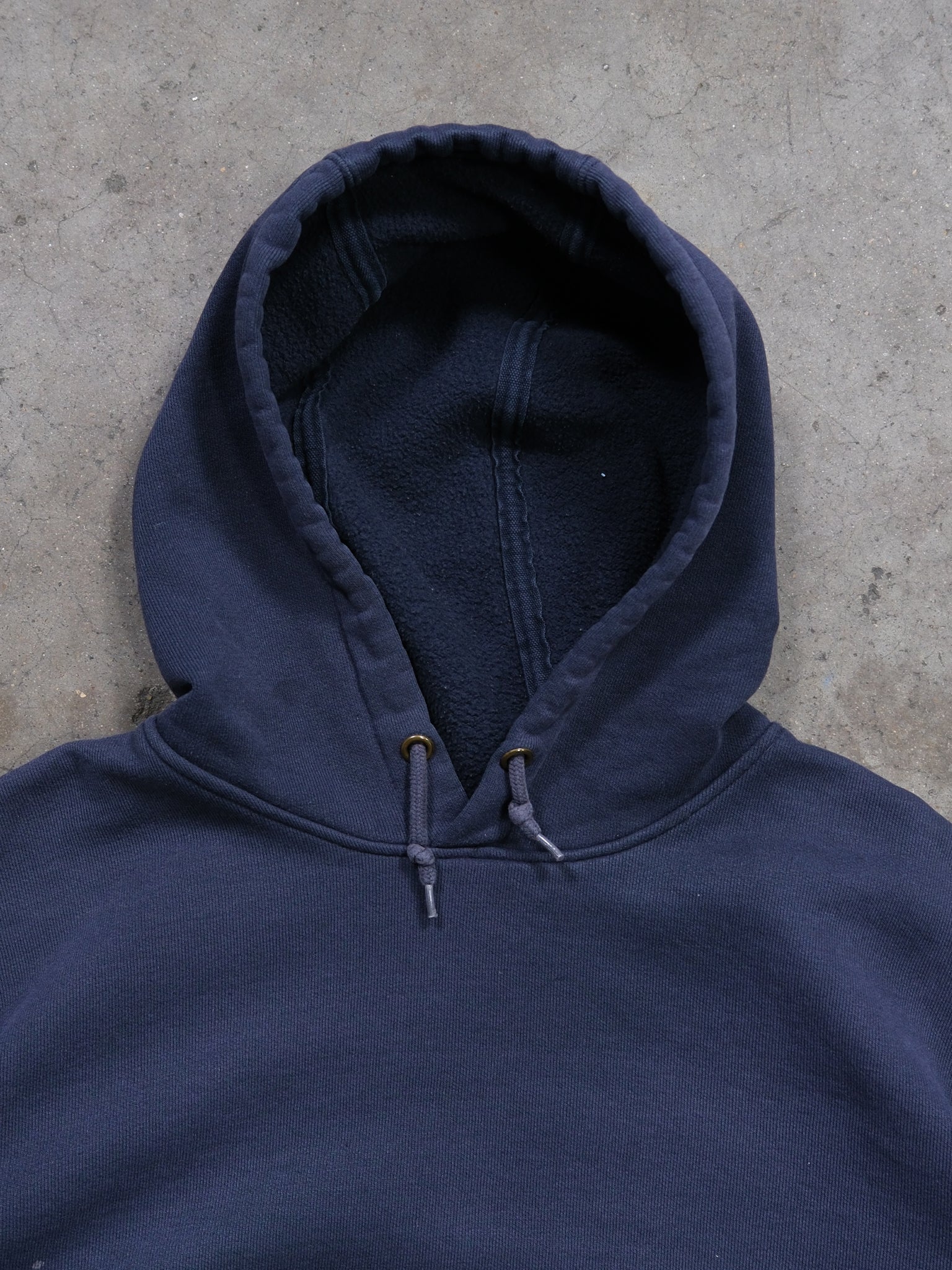 2000S NAVY BLUE CARHARTT HOODED SWEATSHIRT
