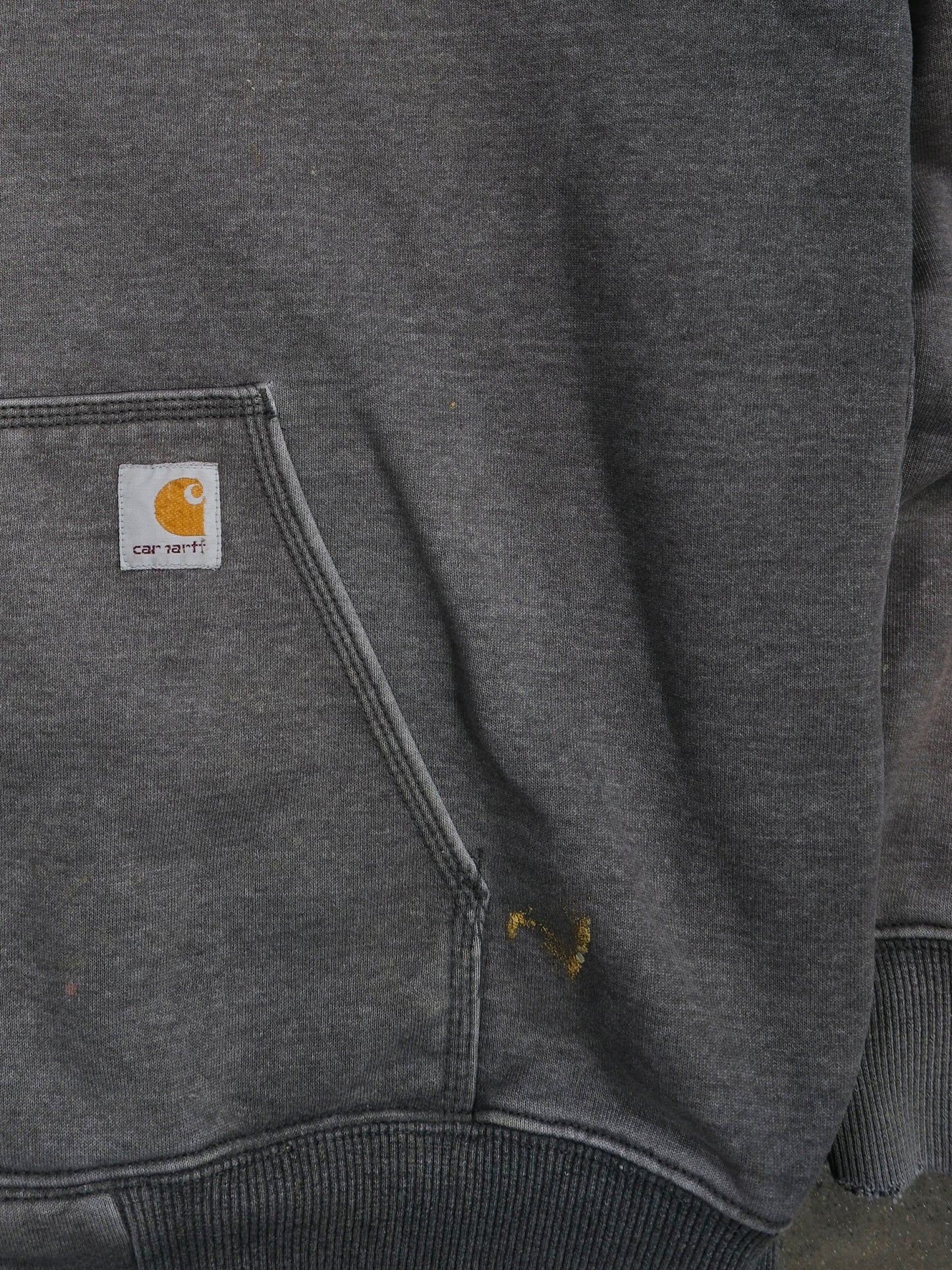 2000S FADED CARHARTT HOODED SWEATSHIRT