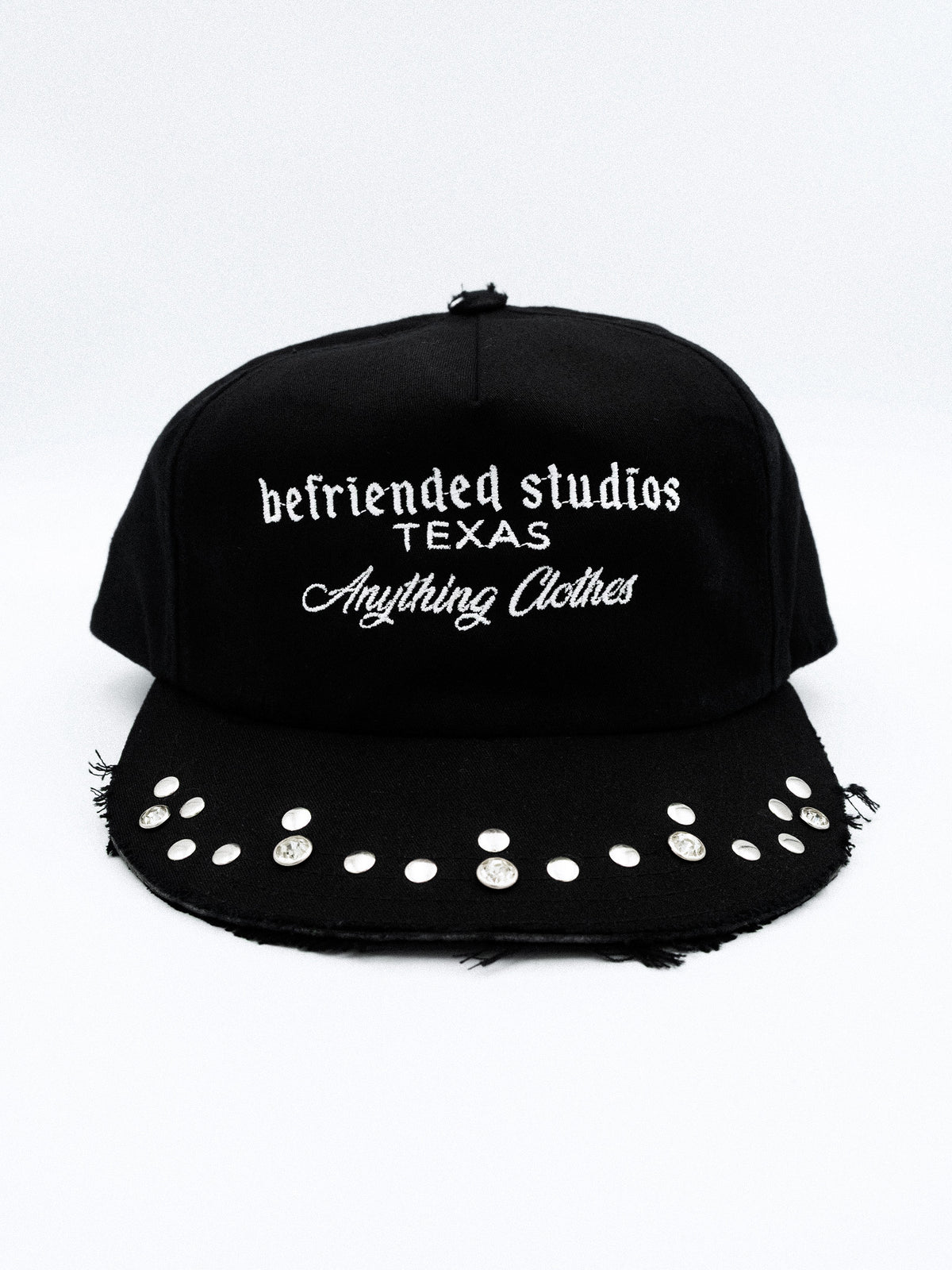 STUDDED & DISTRESSED CORE HAT