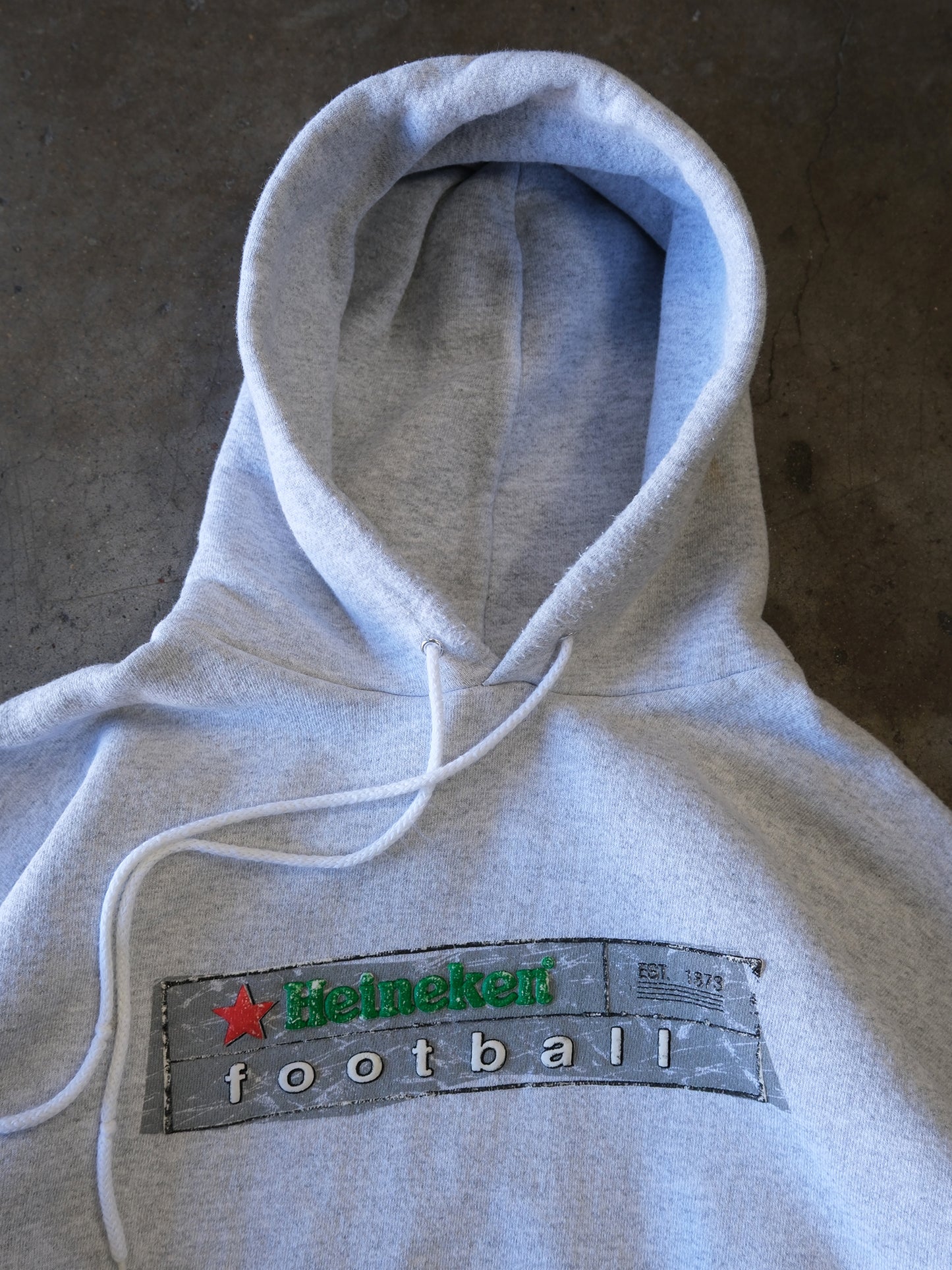 1990S 'HEINEKEIN' HOODED SWEATSHIRT