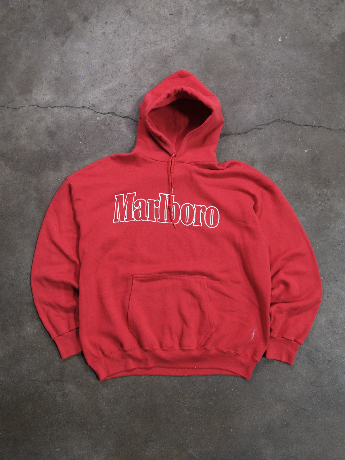 1990S 'MARLBORO' HOODED SWEATSHIRT