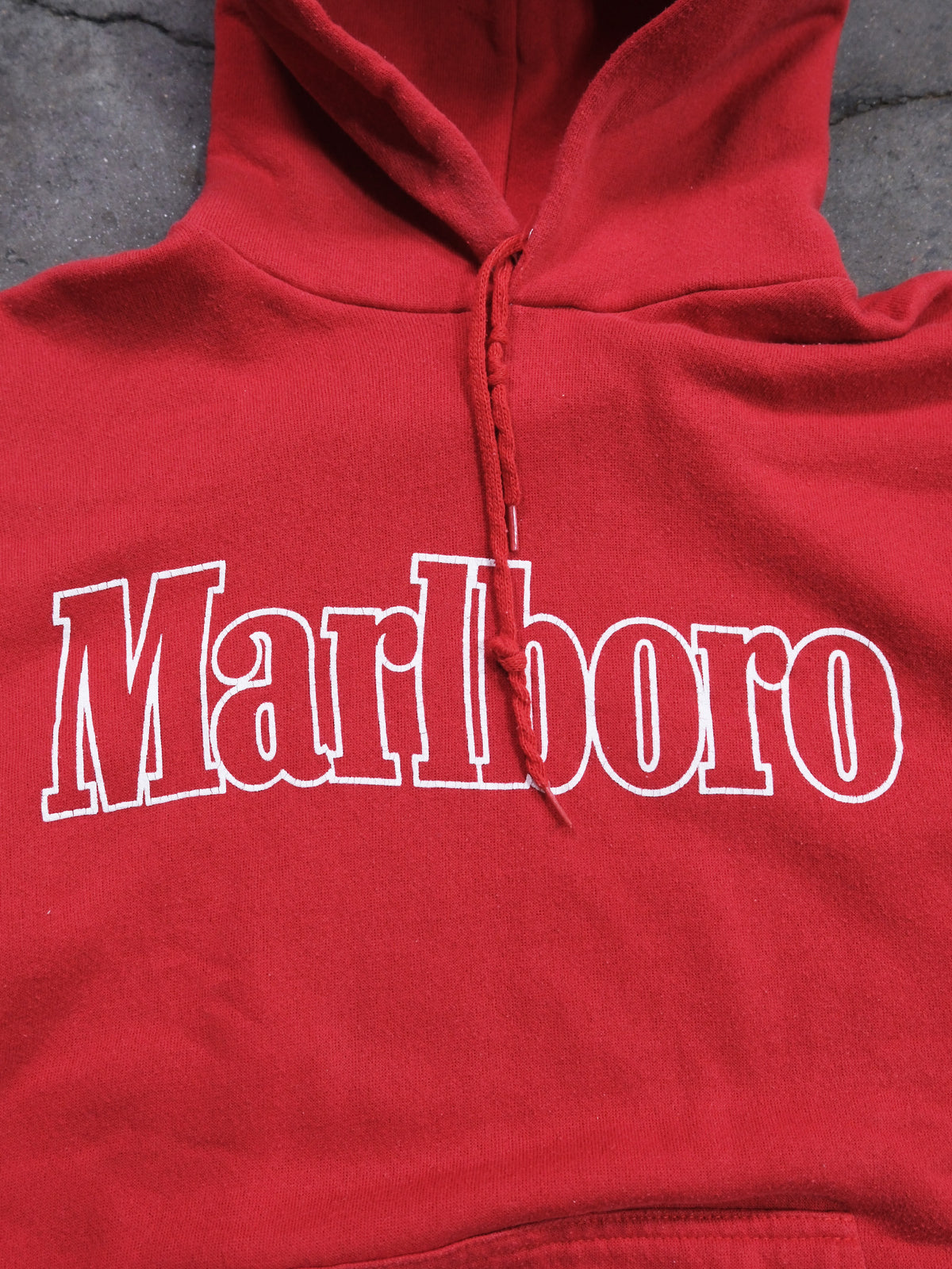 1990S 'MARLBORO' HOODED SWEATSHIRT