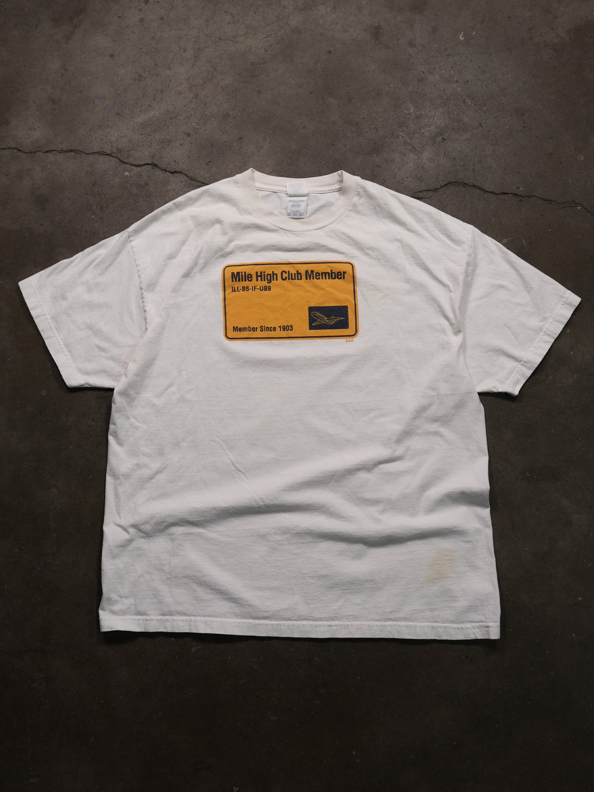 2000S 'MILE HIGH CLUB MEMBER' TEE